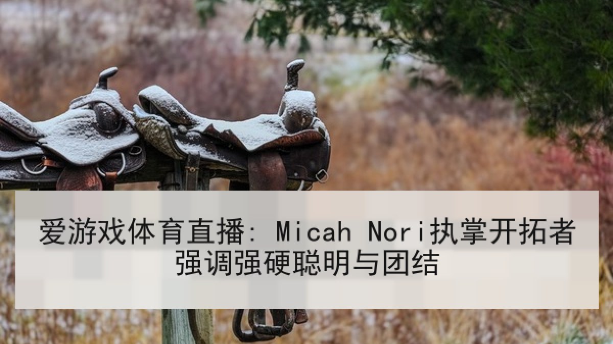 爱游戏体育直播: Micah Nori执掌开拓者强调强硬聪明与团结